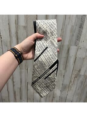 Vintage Brother’s Hand Made Stock Market 1997 Tie Broker Investing